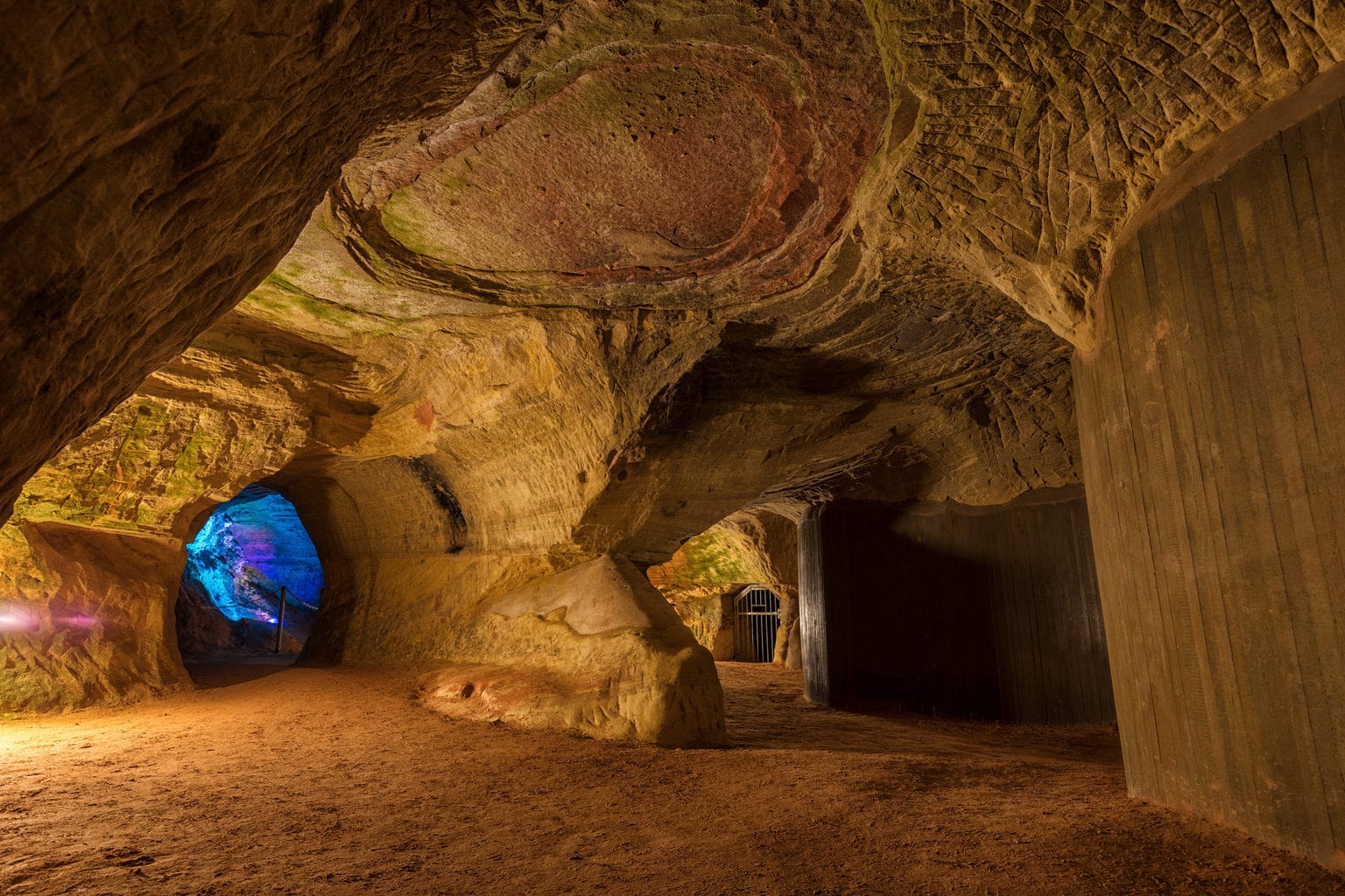 De Grotten in Homburg behoren tot de top tien attracties van het Saarland