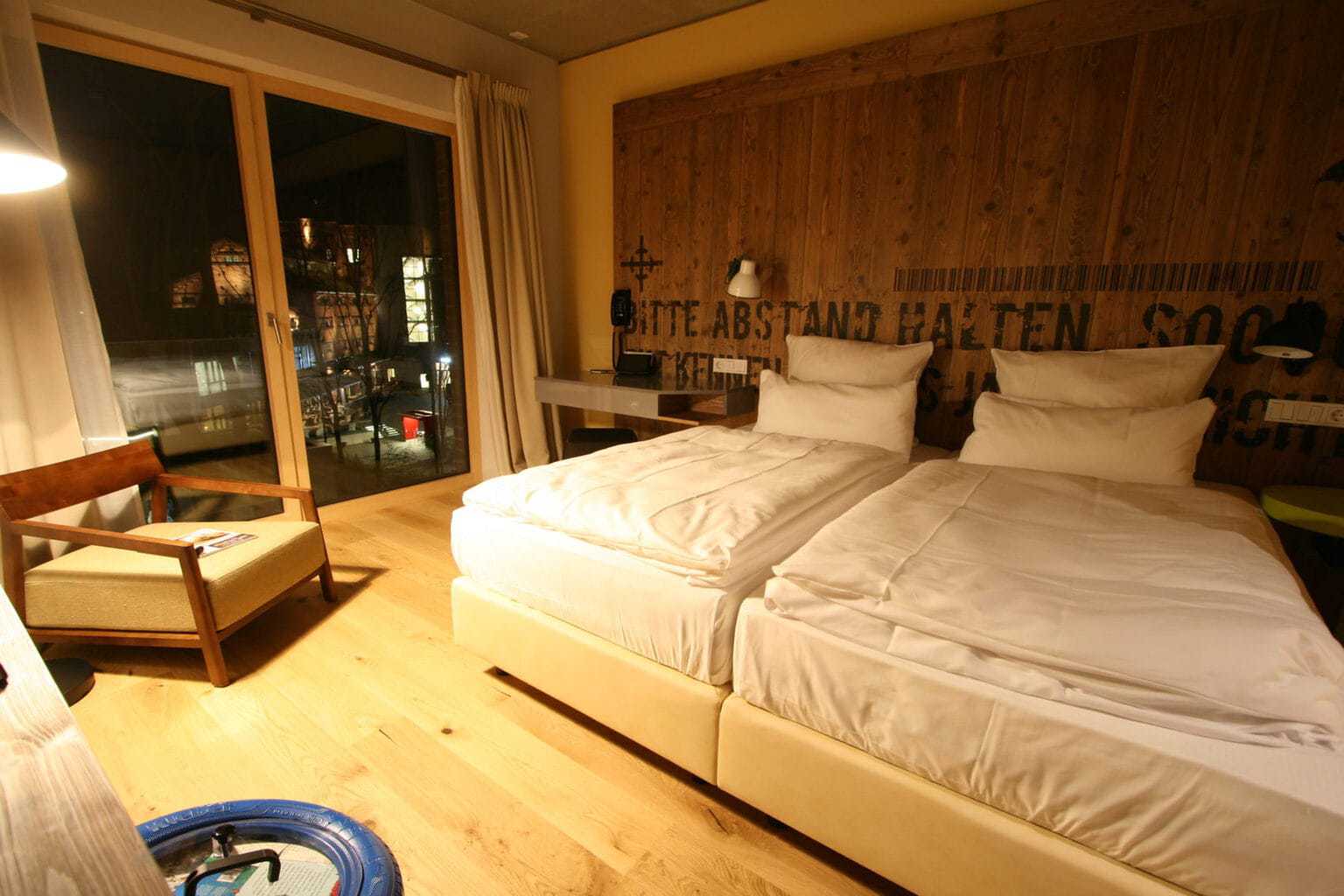 Slaapkamer van Hotel Freigeist in Einbeck
