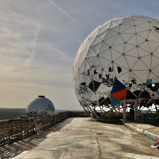 Ook het radarstation op de Teufelsberg in Berlijn is een last place