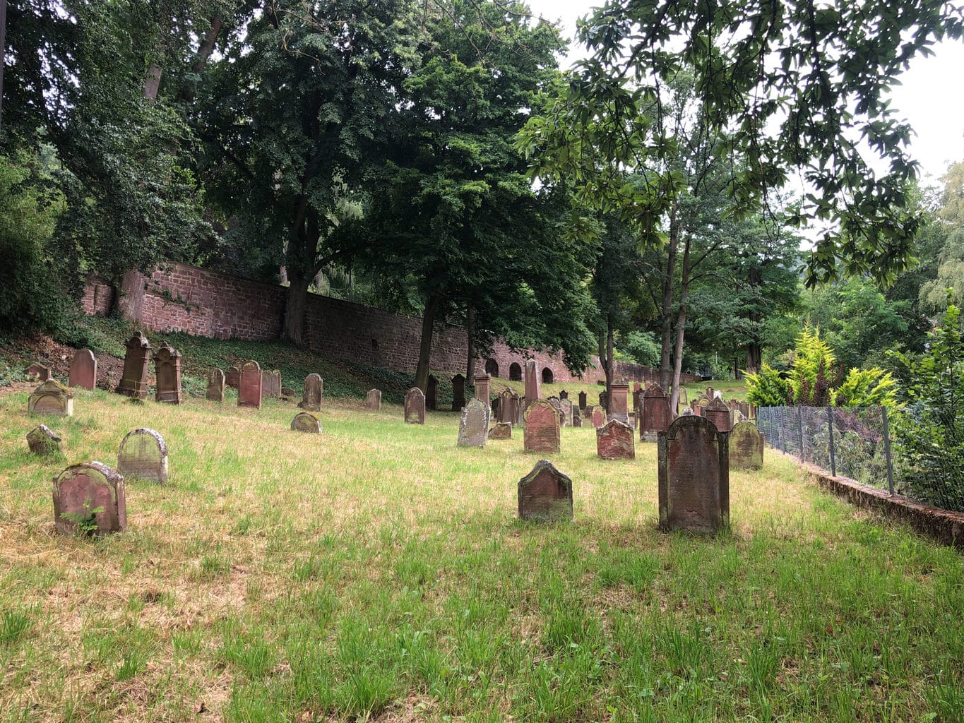 Het joods begraafplaats in Miltenberg