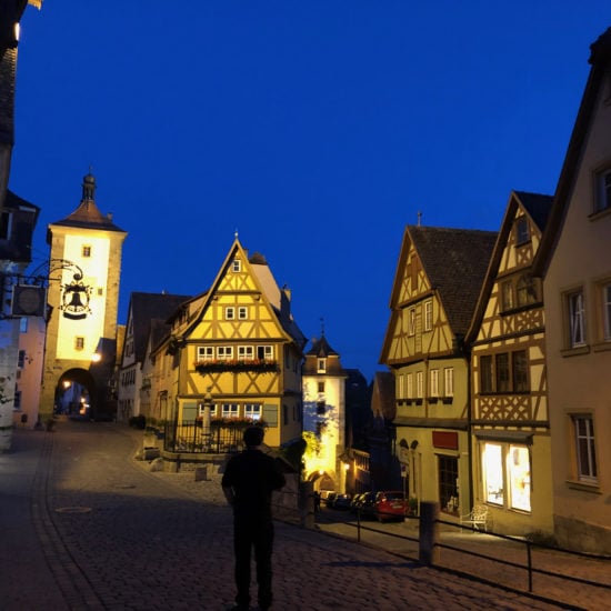 Het Plönlein is een wereldberoemd pleintje in Rothenburg ob der Tauber