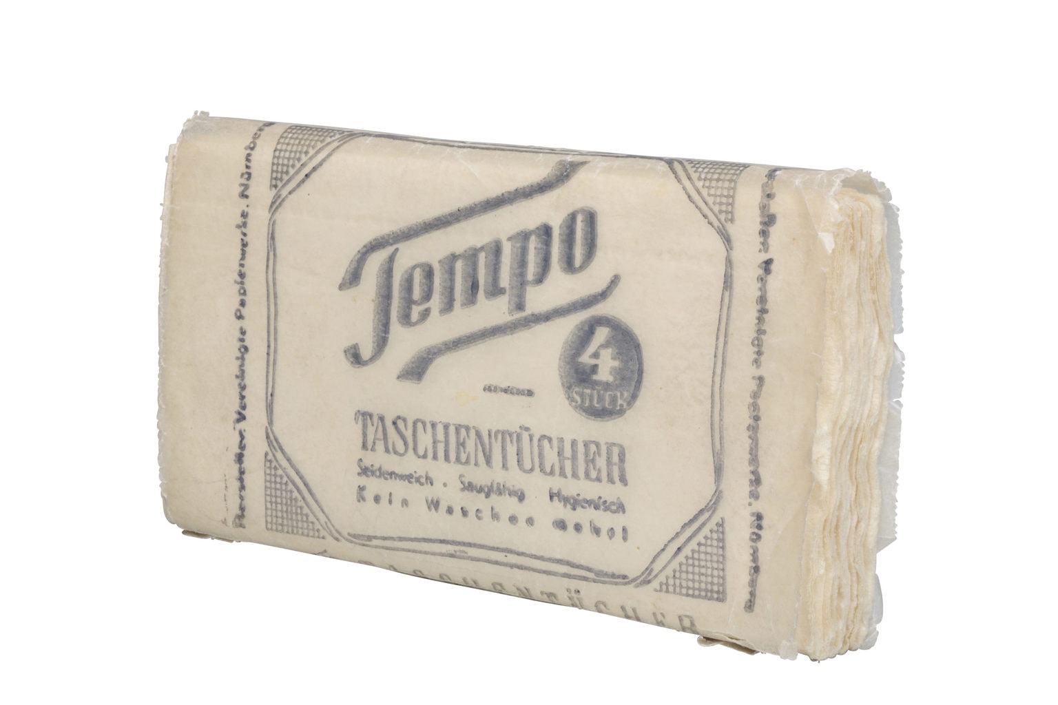 Teclame uit de jaren 30 voor Duitse zakdoekjes