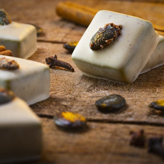 Veganistische pralines van Bernsteinzimmer in het Duitse Wuppertal