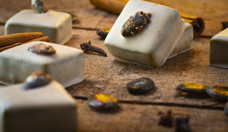 Veganistische pralines van Bernsteinzimmer in het Duitse Wuppertal