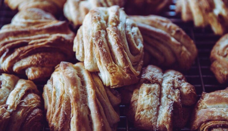 Franzbrötchen zijn een specialiteit uit Hamburg die heel zoet is