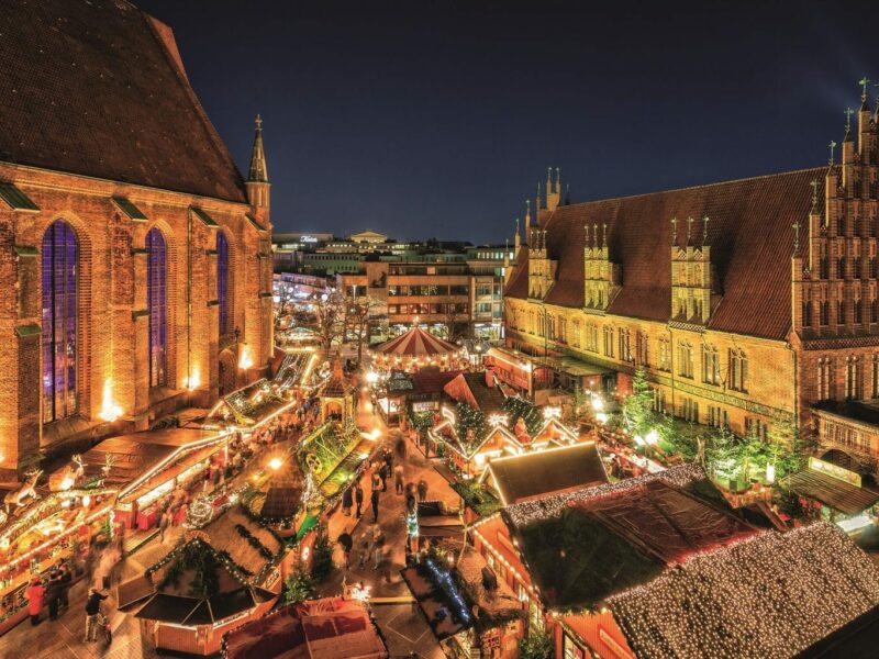 Hannover heeft een van de mooiste kerstmarkten in Duitsland