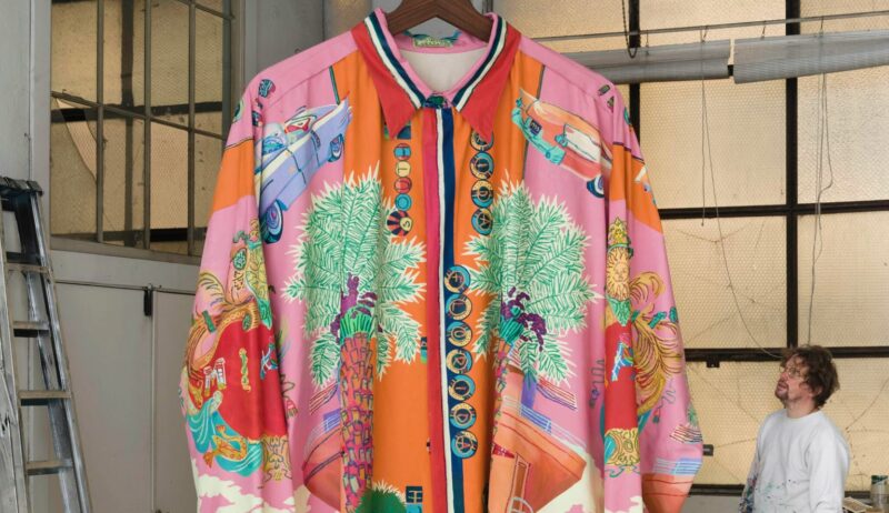 Tentoonstelling met Fashion in Museum Marta in het Duitse Herford met Werk van Andy Dixon
