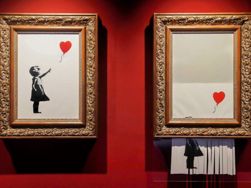 Banksy "Girl with Balloon" tentoonstelling Bremen
