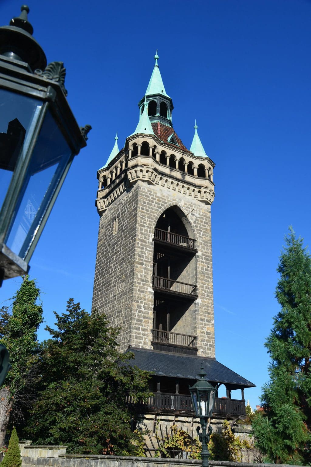 De Sternekiekerturm in Quedlinburg in Sachsen-Anhalt
