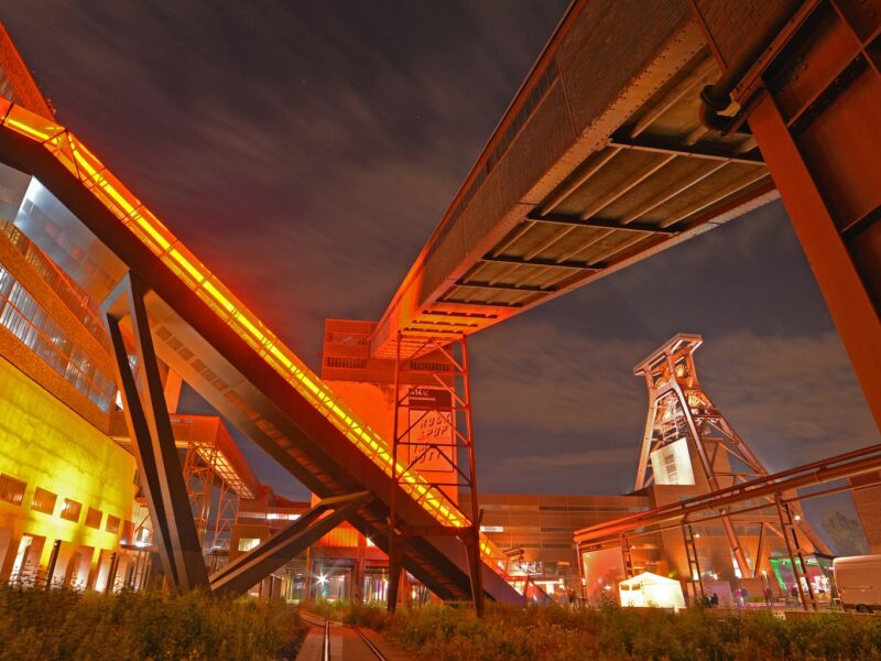 Unesco werelderfgoeed Zeche Zollverein in Essen