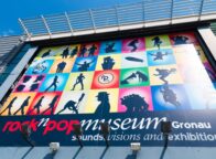 Het Rock'n'Pop-Museum in Gronau van buiten