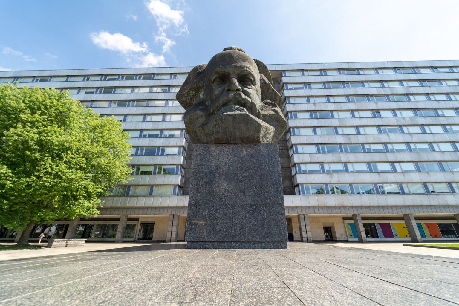 Monument van Karl Marx behoort tot de top-10 van Chemnitz