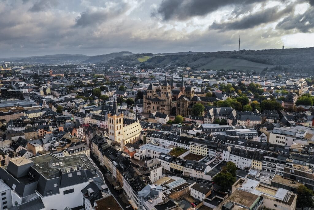 Trier vanuit vogelperspectief