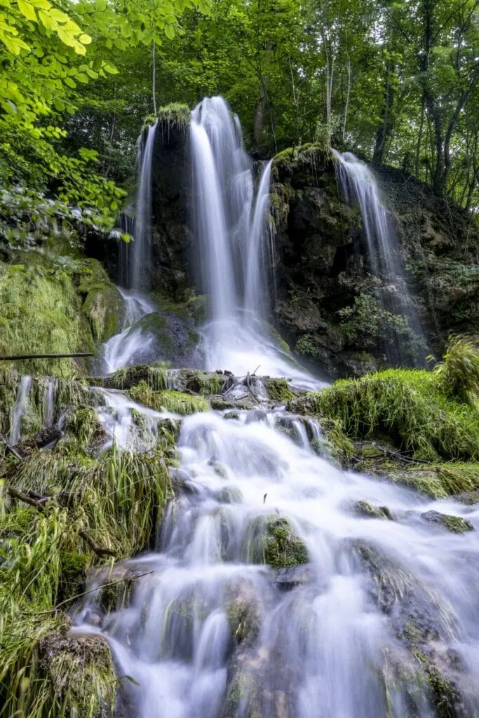 Neidlinger waterval in Baden Württemberg, Duitsland