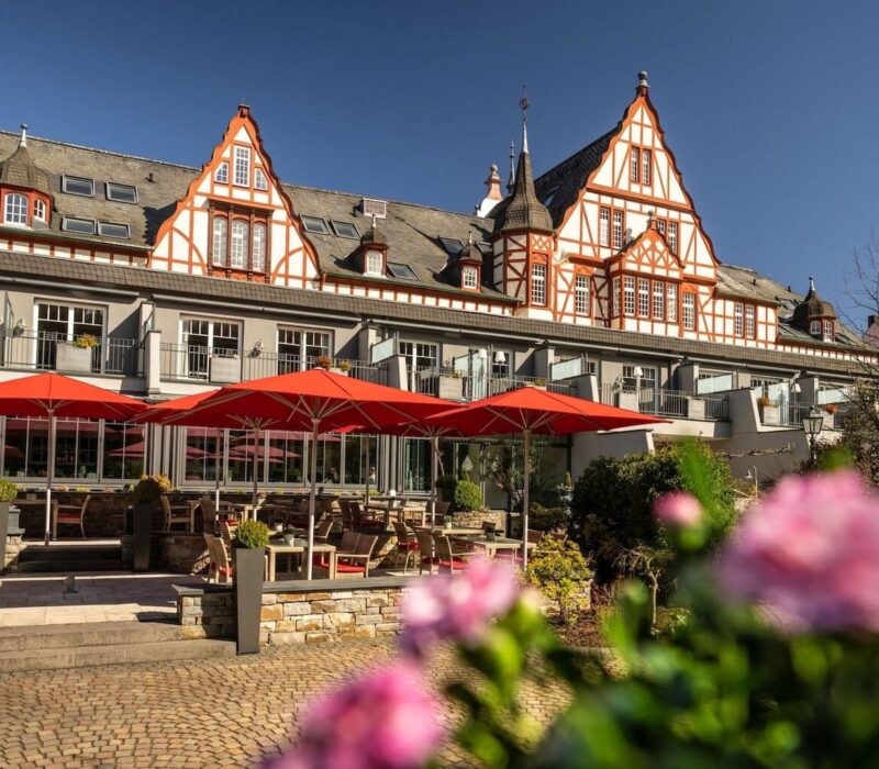 Buiten van het Moselschlösschen Spa & Resort in Traben-Trarbach, Rijnland-Palts, Duitsland