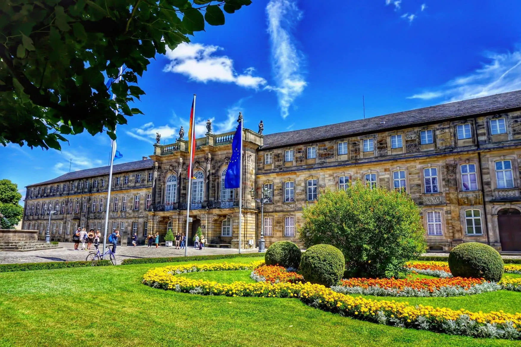 New Palace in Bayreuth, Beieren, Duitsland