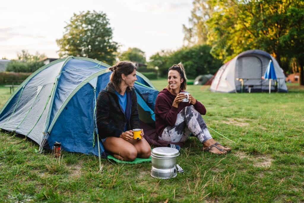 De camping Bolter Ufer is perfect voor een tussenstop en een rustige nacht. I Foto: TMV/Gross