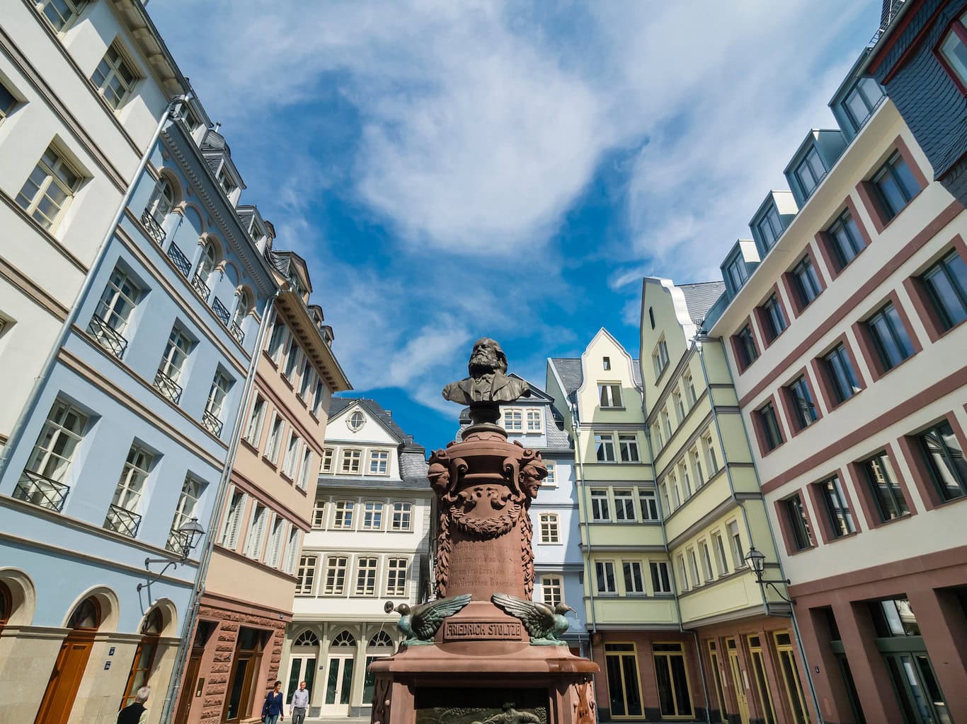 nieuw oude stad in Frankfurt, Hessen, Duitsland