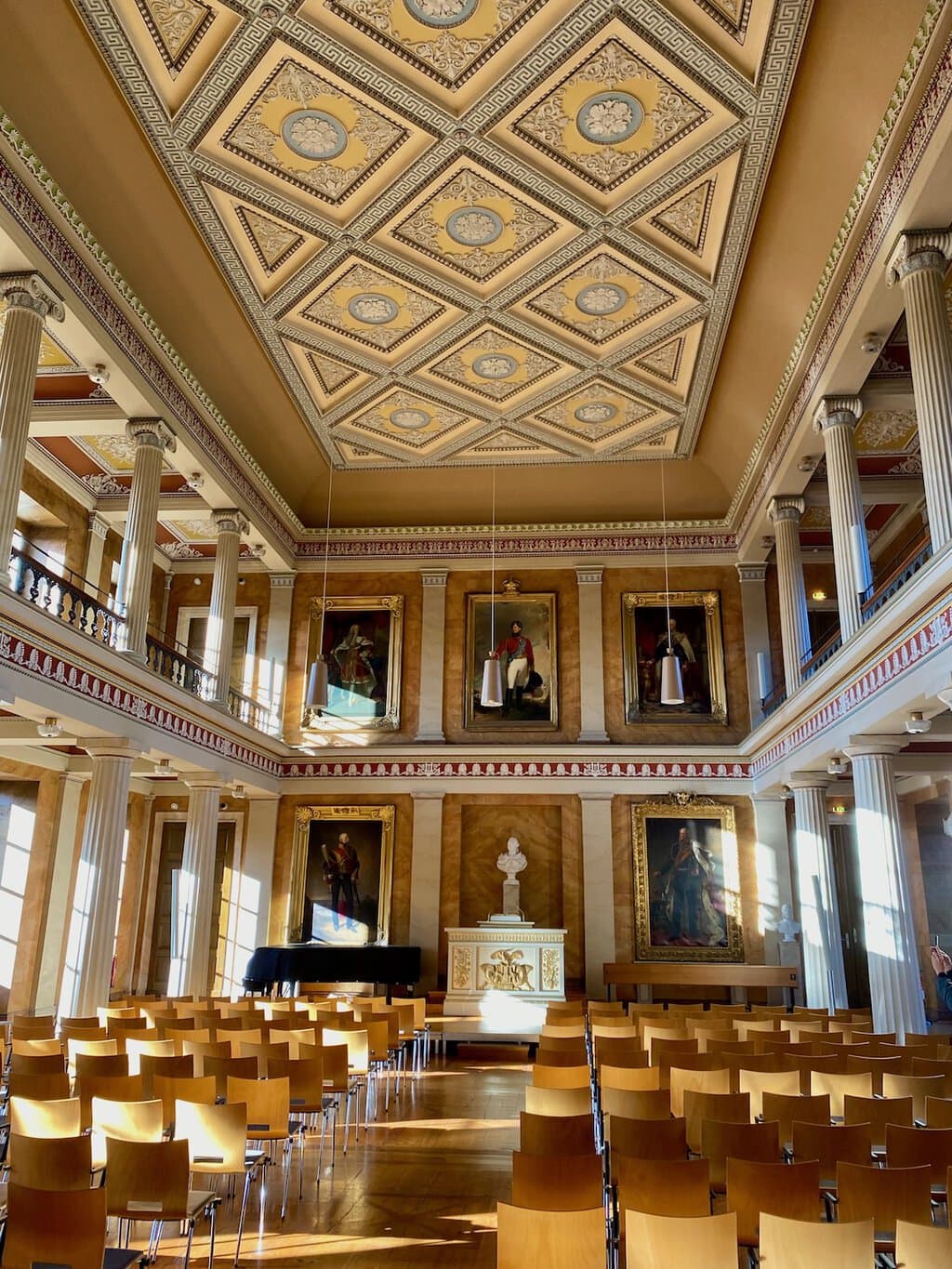 Grote Aula in het Georg-August-Universiteit in Göttingen, Duitsland