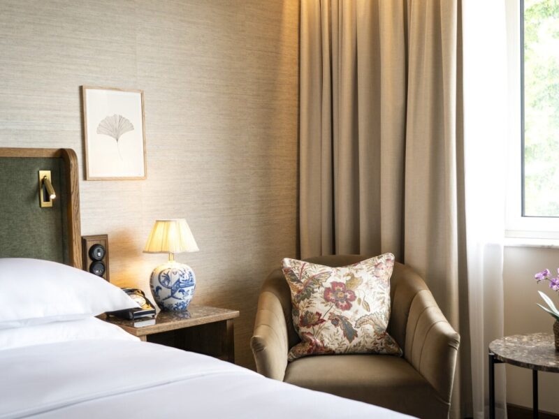 Kamer in het Brunfels Hotel in Mainz, Rijnland-Palts, Duitsland