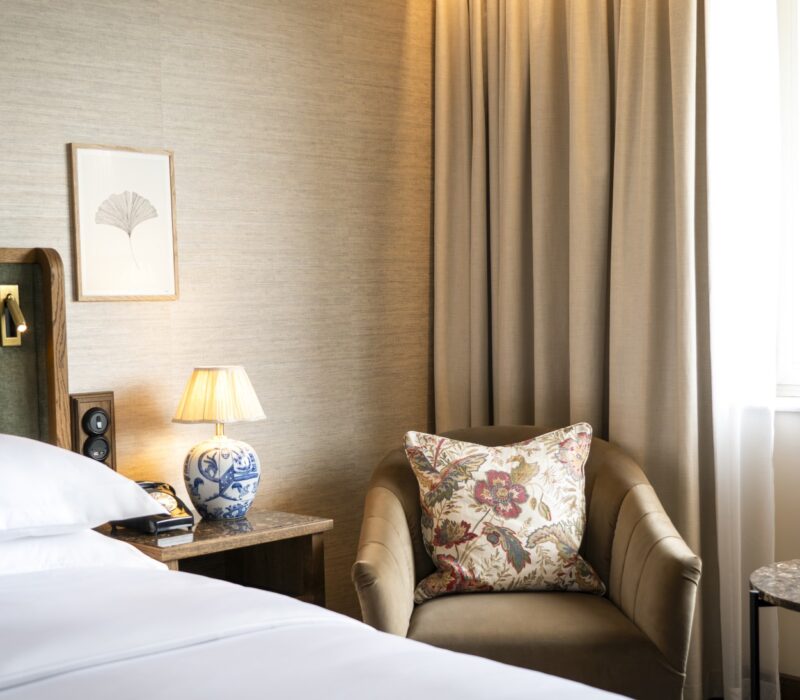 Kamer in het Brunfels Hotel in Mainz, Rijnland-Palts, Duitsland