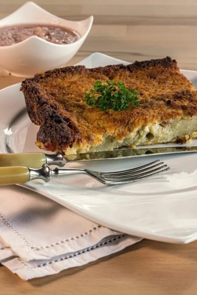 Potthucke, aardappelgerecht uit het Sauerland, Duitsland.