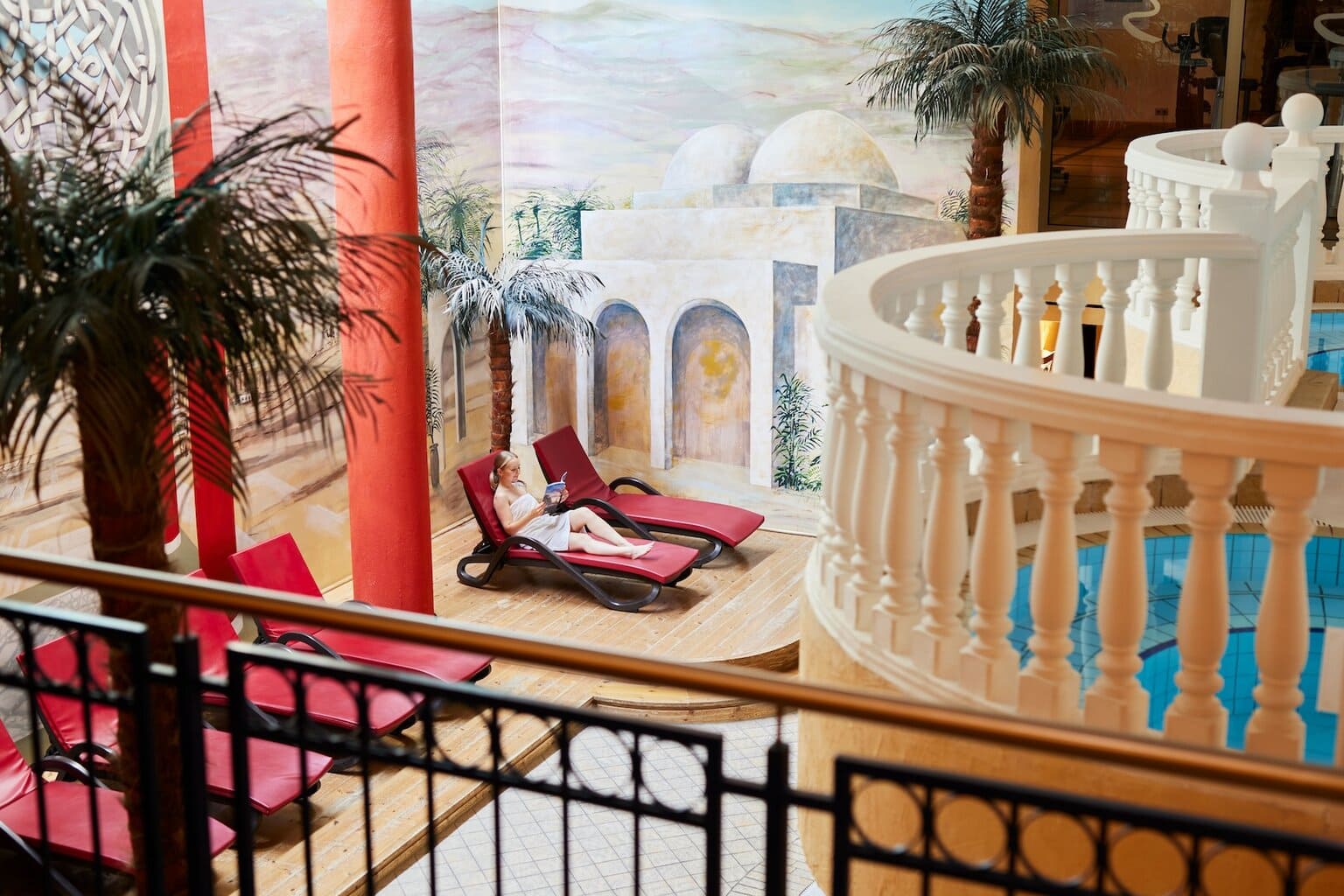Wellness Shehrazade in het Villa Esplanade, een kasteelhotel van SEETELHOTELS