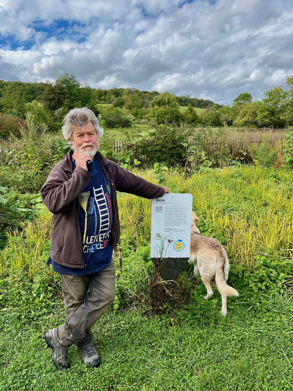 Hannes Ballhorn van de 'Weltacker'