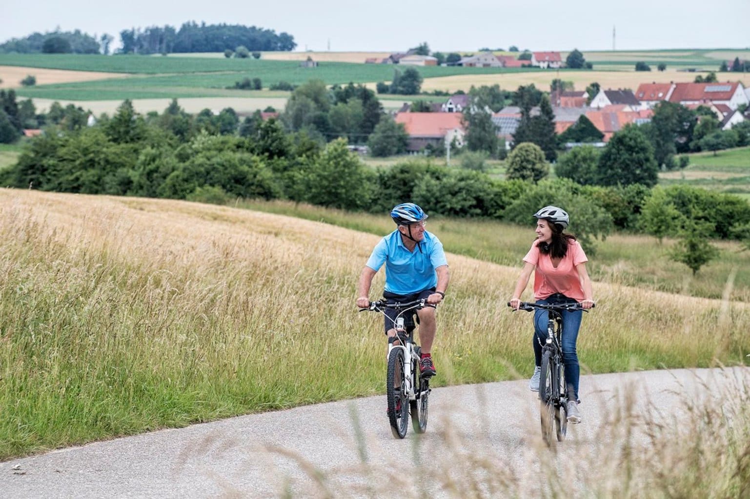 fietsen aan de Sulzach, Feuchtwangen