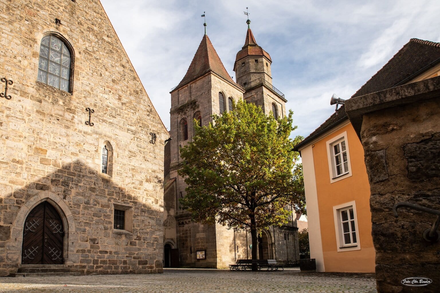 Stiftskirche (stiftskerk) in Feuchtwangen