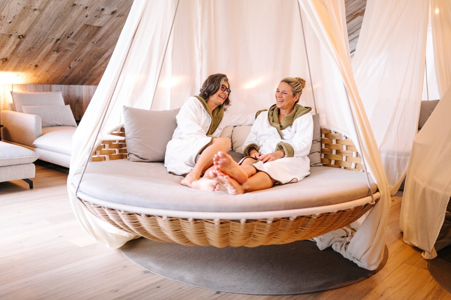 moeder-dochter-wellnessvakantie in Bad Füssing, Beieren, duitsland