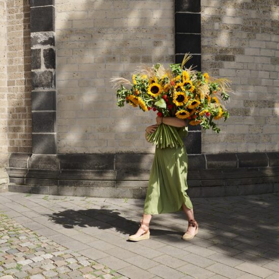 Zonnebloem van de Landesgartenschau