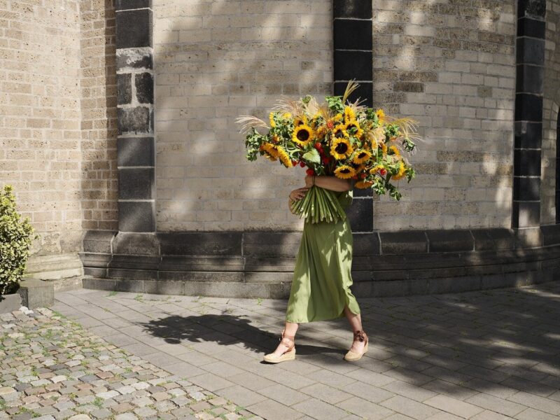 Zonnebloem van de Landesgartenschau