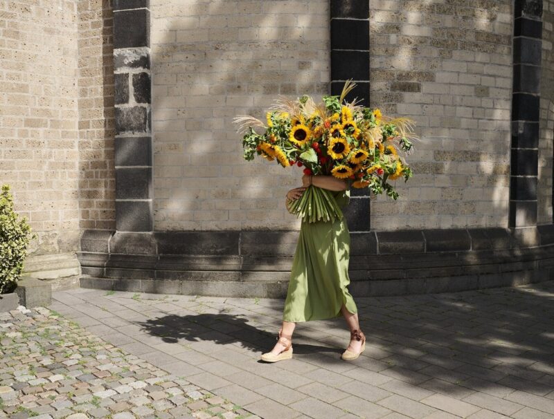 Zonnebloem van de Landesgartenschau