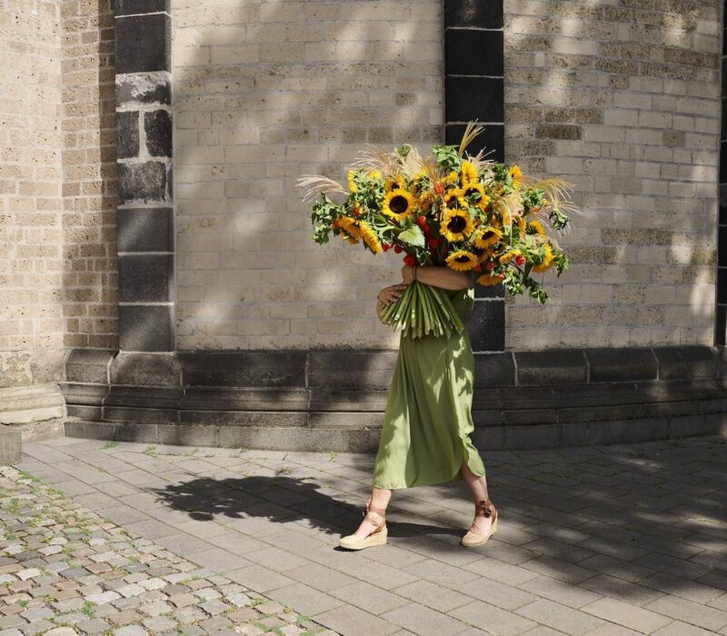 Zonnebloem van de Landesgartenschau