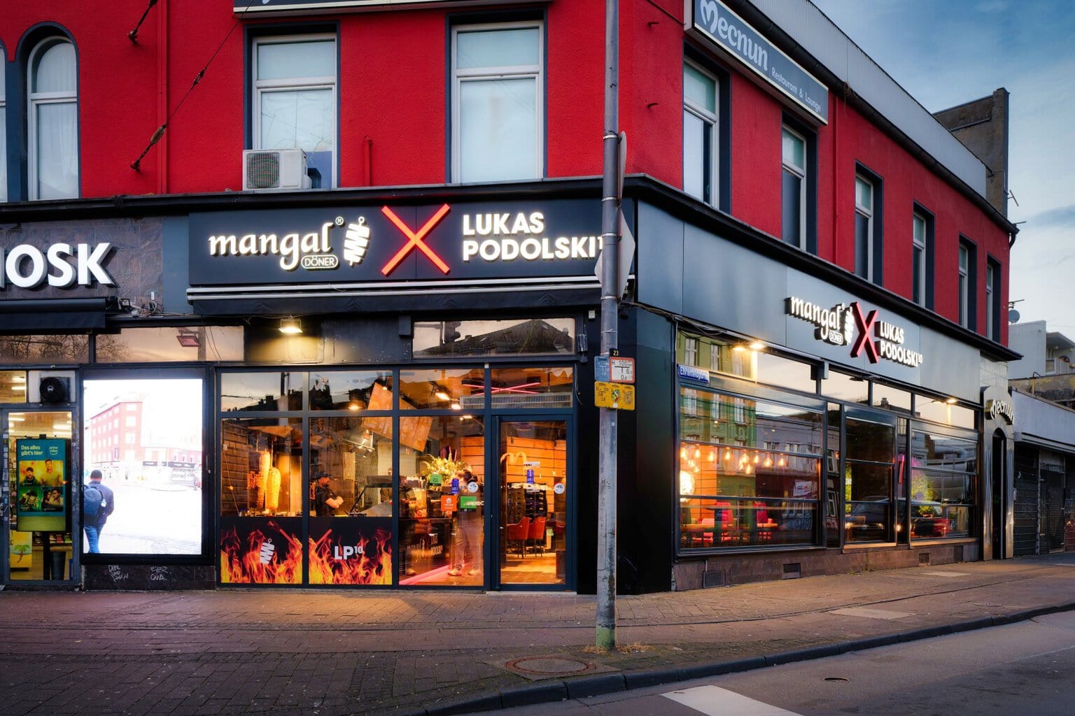 Mangal Döner-vestiging in Keulen-Ehrenfeld
